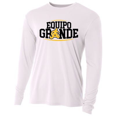 Equipo Grande Aguilas Cibaenas La lena ta aqui Santiago Cooling Performance Long Sleeve Crew