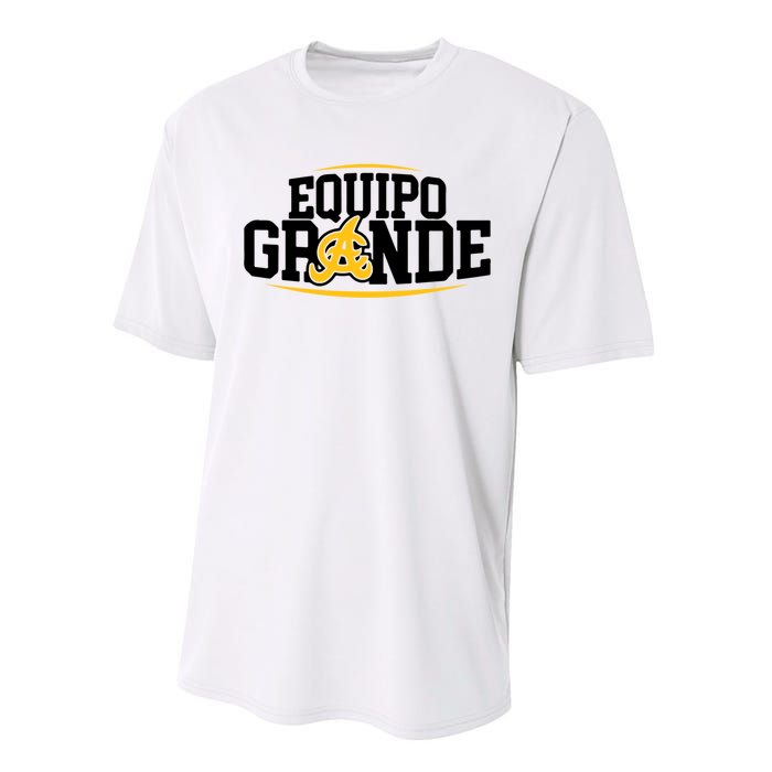 Equipo Grande Aguilas Cibaenas La lena ta aqui Santiago Performance Sprint T-Shirt