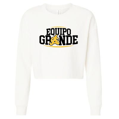 Equipo Grande Aguilas Cibaenas La lena ta aqui Santiago Cropped Pullover Crew