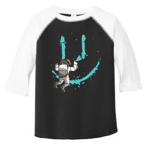 EDM Graffiti Astronaut Design Dance Rave Music Festival Toddler Fine Jersey T-Shirt