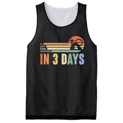 Easter Gift A Lot Can Happen In 3 Days Mesh Reversible Basketball Jersey Tank