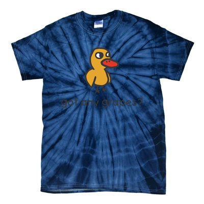 Embroidered Got Any Grapes Duck Tie-Dye T-Shirt