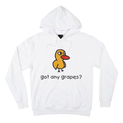 Embroidered Got Any Grapes Duck Hoodie