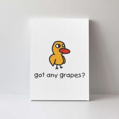 Embroidered Got Any Grapes Duck Canvas