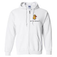 Embroidered Got Any Grapes Duck Full Zip Hoodie