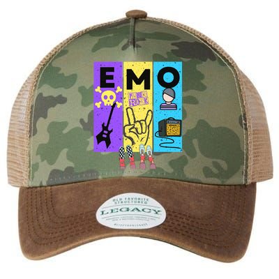 Emo Grunge Alternative Style  Legacy Tie Dye Trucker Hat