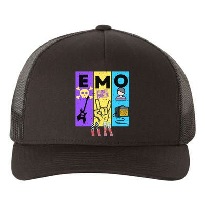 Emo Grunge Alternative Style  Yupoong Adult 5-Panel Trucker Hat