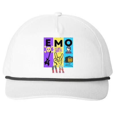 Emo Grunge Alternative Style  Snapback Five-Panel Rope Hat