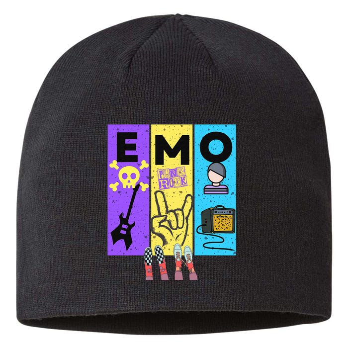 Emo Grunge Alternative Style  Sustainable Beanie