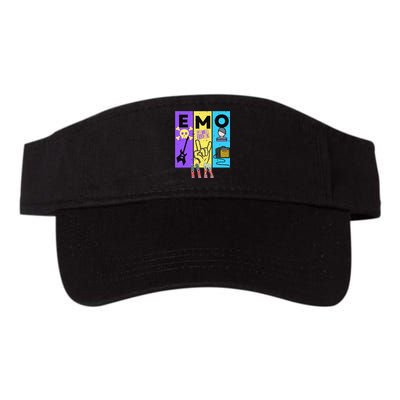 Emo Grunge Alternative Style  Valucap Bio-Washed Visor