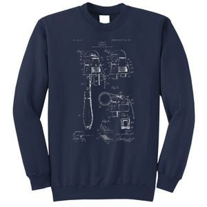 Engineer Gift Antique Patent Print Of Unique Wrench Sweatshirt