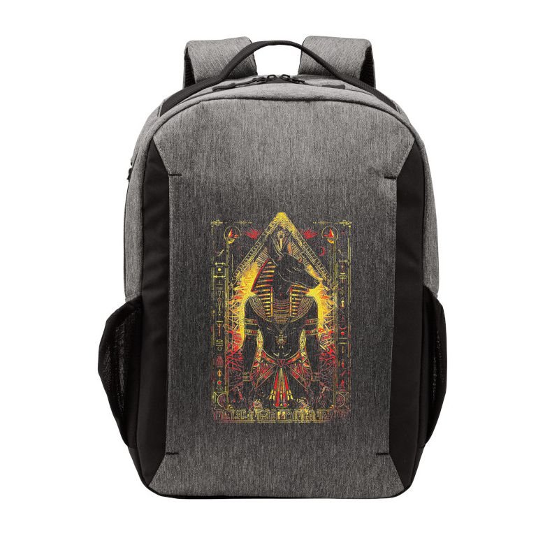Egyptian Gods Anubis Ra Ruler Egyptian God Vector Backpack
