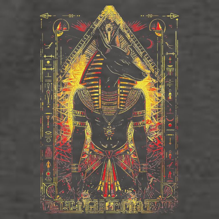 Egyptian Gods Anubis Ra Ruler Egyptian God Vector Backpack