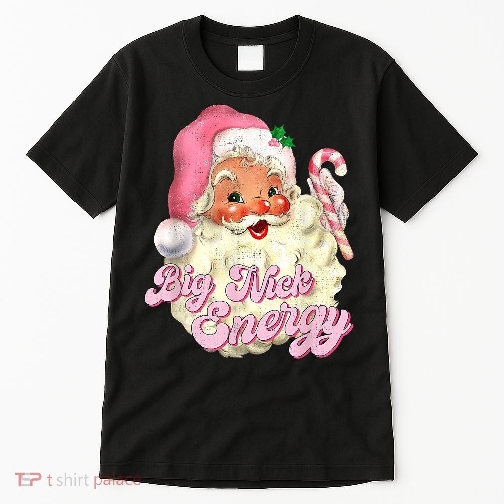 Etro Groovy Big Nick Santa Energy Pink Santa Christmas Xmas Tall T-Shirt
