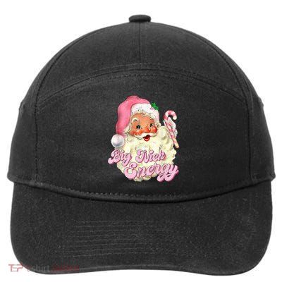 Etro Groovy Big Nick Santa Energy Pink Santa Christmas Xmas 7-Panel Snapback Hat