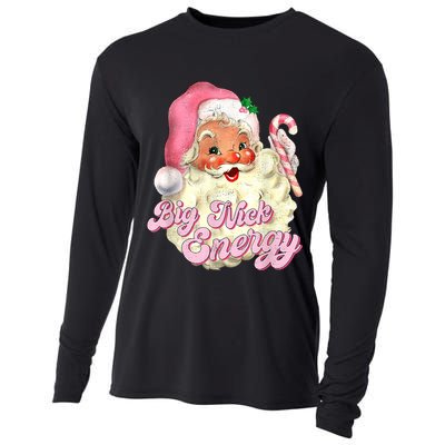 Etro Groovy Big Nick Santa Energy Pink Santa Christmas Xmas Cooling Performance Long Sleeve Crew