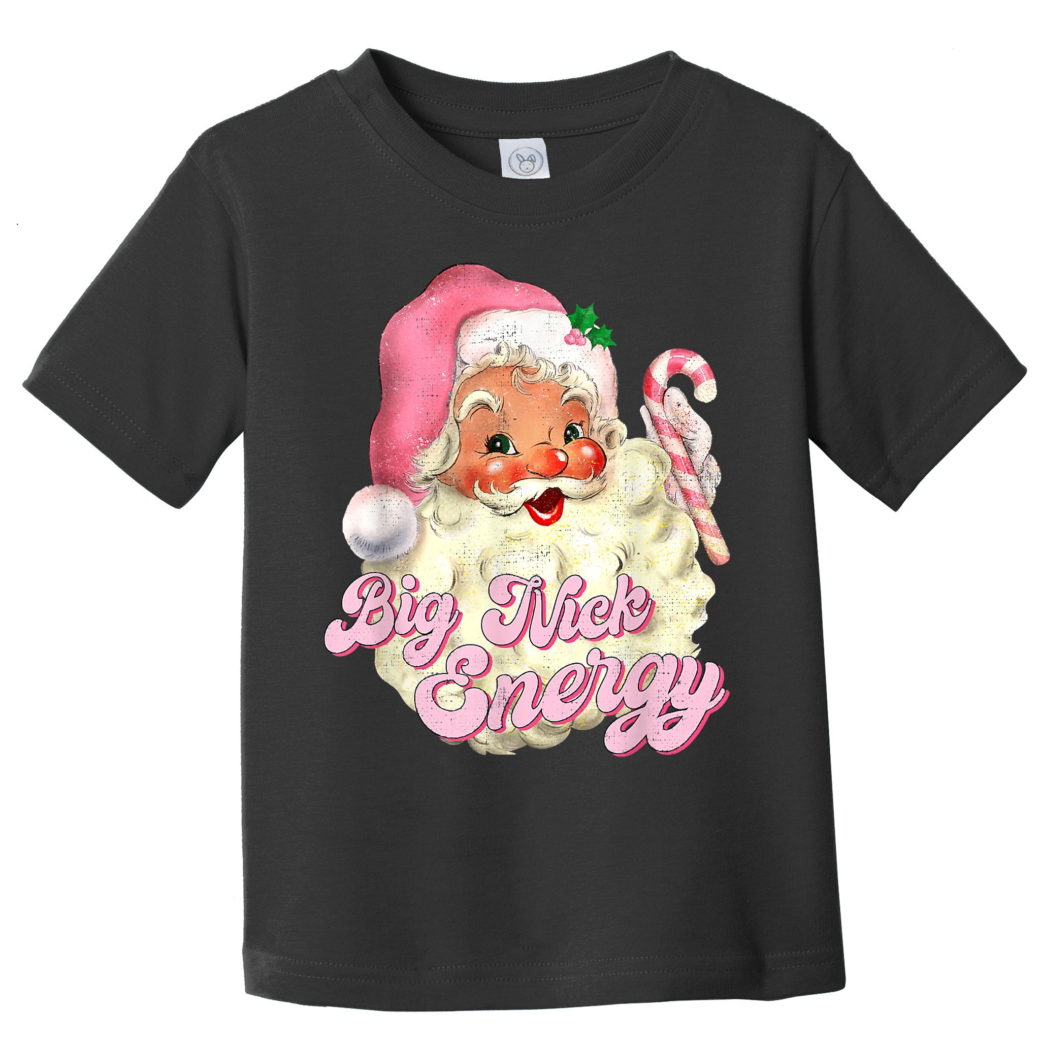 Etro Groovy Big Nick Santa Energy Pink Santa Christmas Xmas Toddler T-Shirt
