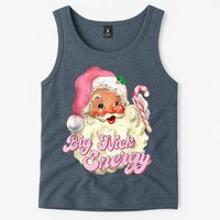 Etro Groovy Big Nick Santa Energy Pink Santa Christmas Xmas Tank Top