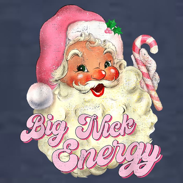 Etro Groovy Big Nick Santa Energy Pink Santa Christmas Xmas Tank Top