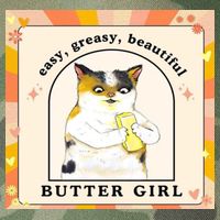 Easy Greasy Beautiful Butter Girl Legacy Tie Dye Trucker Hat