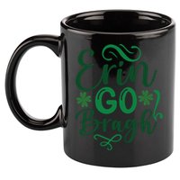 Erin Go Bragh 11oz C Handle Ceramic Mug