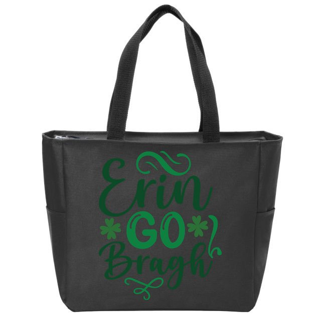 Erin Go Bragh Zip Tote Bag