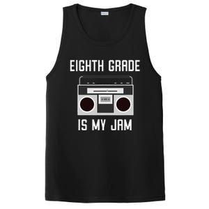 Eighth Grade Back To School Teaching Is My Jam Tee PosiCharge Competitor Tank