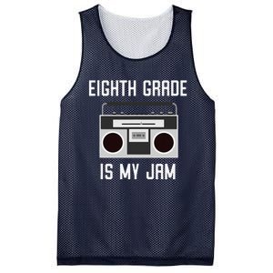 Eighth Grade Back To School Teaching Is My Jam Tee Mesh Reversible Basketball Jersey Tank