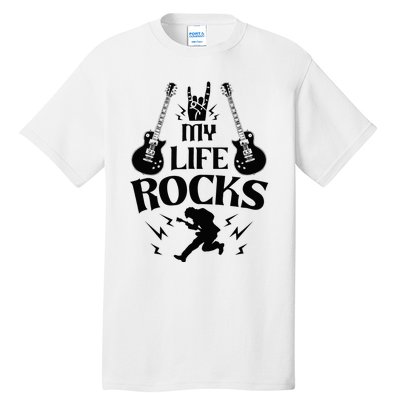 Electric Guitar Cool Guitarist Guitar Player Tall T-Shirt