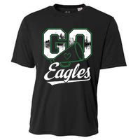 Eagle Go Cheer Eagles Cooling Performance Crew T-Shirt