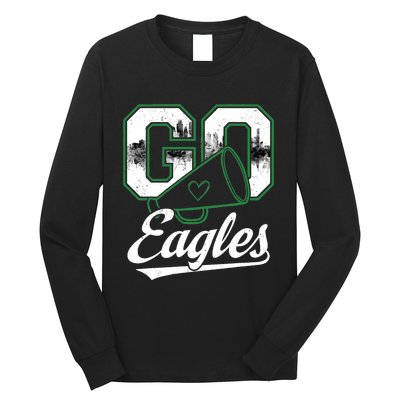 Eagle Go Cheer Eagles Long Sleeve Shirt