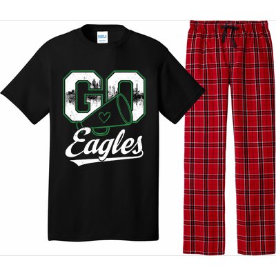 Eagle Go Cheer Eagles Pajama Set