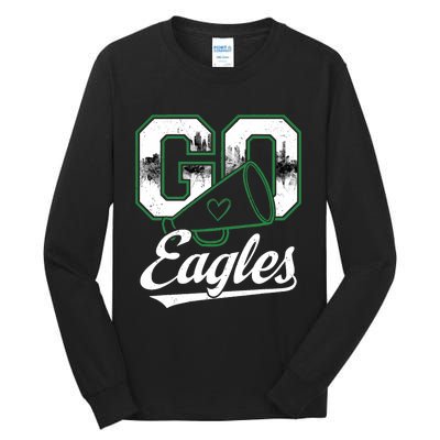 Eagle Go Cheer Eagles Tall Long Sleeve T-Shirt