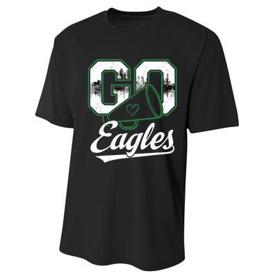 Eagle Go Cheer Eagles Performance Sprint T-Shirt