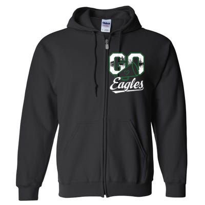 Eagle Go Cheer Eagles Full Zip Hoodie