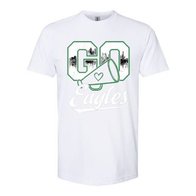 Eagle Go Cheer Eagles Softstyle CVC T-Shirt