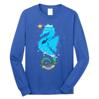 Enjoy God Creation Save The Ocean Sea Underwater Coral Reefs Cool Gift Long Sleeve Shirt