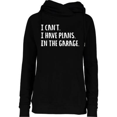 Engineer Garage Car Guy Saracastic Joke Womens Funnel Neck Pullover Hood