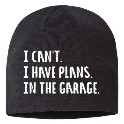 Engineer Garage Car Guy Saracastic Joke Sustainable Beanie