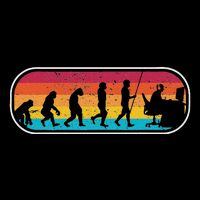 Evolution Gamer Computer Freak Geek Nerd Pc Game Drawstring Bag