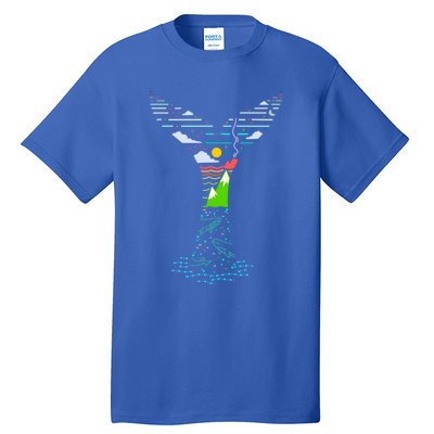 Enjoy Gods Creation Save The Oceans Seas Whales Environt Gift Tall T-Shirt