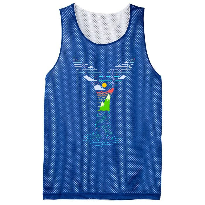 Enjoy Gods Creation Save The Oceans Seas Whales Environt Gift Mesh Reversible Basketball Jersey Tank