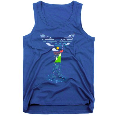 Enjoy Gods Creation Save The Oceans Seas Whales Environt Gift Tank Top