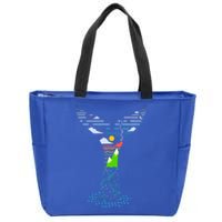 Enjoy Gods Creation Save The Oceans Seas Whales Environt Gift Zip Tote Bag