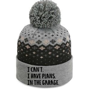 Engineer Garage Car Guy Saracastic Joke Men The Baniff Cuffed Pom Beanie