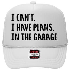 Engineer Garage Car Guy Saracastic Joke Men High Crown Mesh Back Trucker Hat