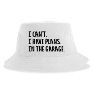 Engineer Garage Car Guy Saracastic Joke Men Sustainable Bucket Hat