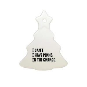 Engineer Garage Car Guy Saracastic Joke Men Ceramic Tree Ornament