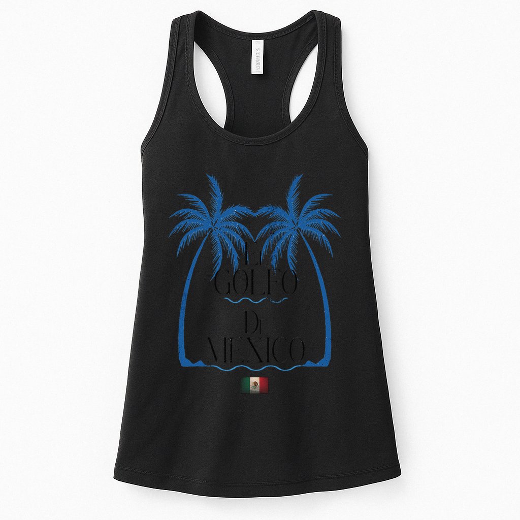 El Golfo De MéXico Dolphin Golf Of Mexico Womens Tank Top