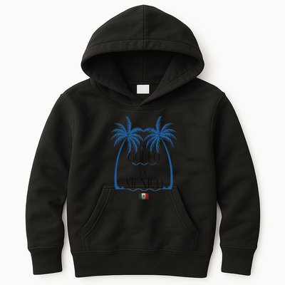El Golfo De MéXico Dolphin Golf Of Mexico Kids Hoodie